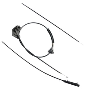 3PCS Engine Hood Release Bowden Cable Wire for X5 E53 2000-2007 51238403219