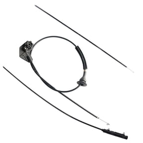 3PCS Engine Hood Release Bowden Cable Wire for X5 E53 2000-2007 51238403219