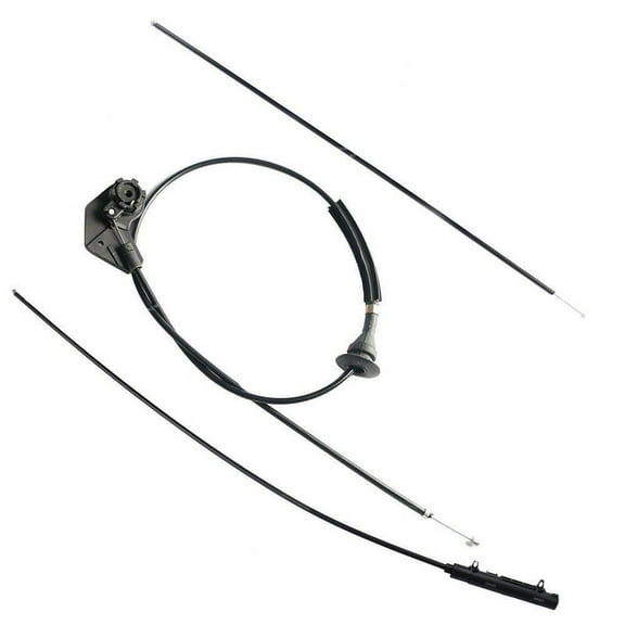 3PCS Engine Hood Release Bowden Cable Wire for X5 E53 2000-2007