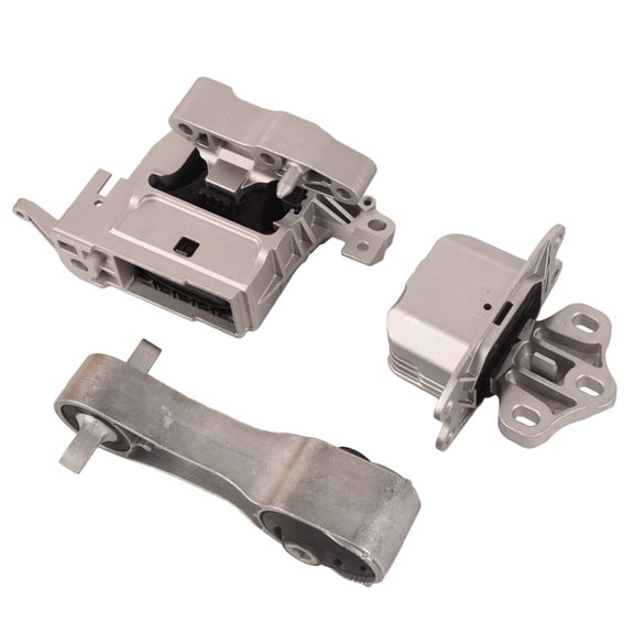 3PCS Engine Motor Mount Set - Vibration Dampening Stability for Enhanced Driving Comfort