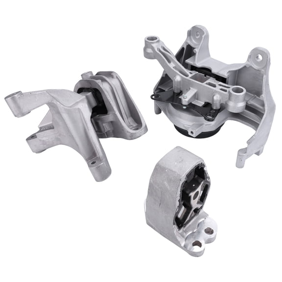 3PCS Engine Motor Mounts Set Fits Nissan Rogue 1.5L 2021-2024, Replaces 112206RC1A 112106RC0A 113606RC0B
