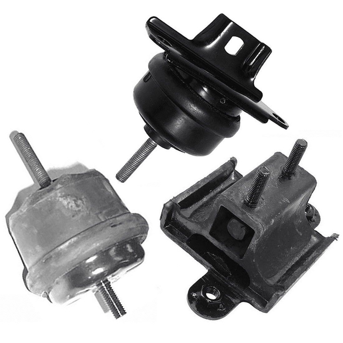 3PCS Engine Mount Motor Mount fits 2000 2005 BUICK LESABRE BY08 SK