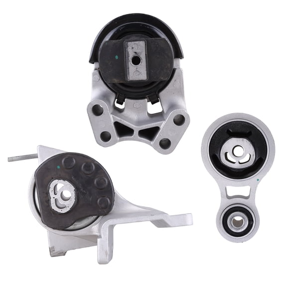3PCS Engine Mounts & Transmission Mount Set Compatible for Ford Flex 12-09 V6-3.5L 5425 5342 5429