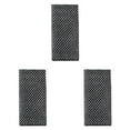 thumbnail image 1 of 3PCS Exfoliating Body Scrubber,Back Scrubber for Shower Bath,Japanese Scrub Wash Cloth,Exfoliating Washcloth Towel for Men Women,Body Exfoliator Sponge Net Rag Back Washer(Black*3), 1 of 5