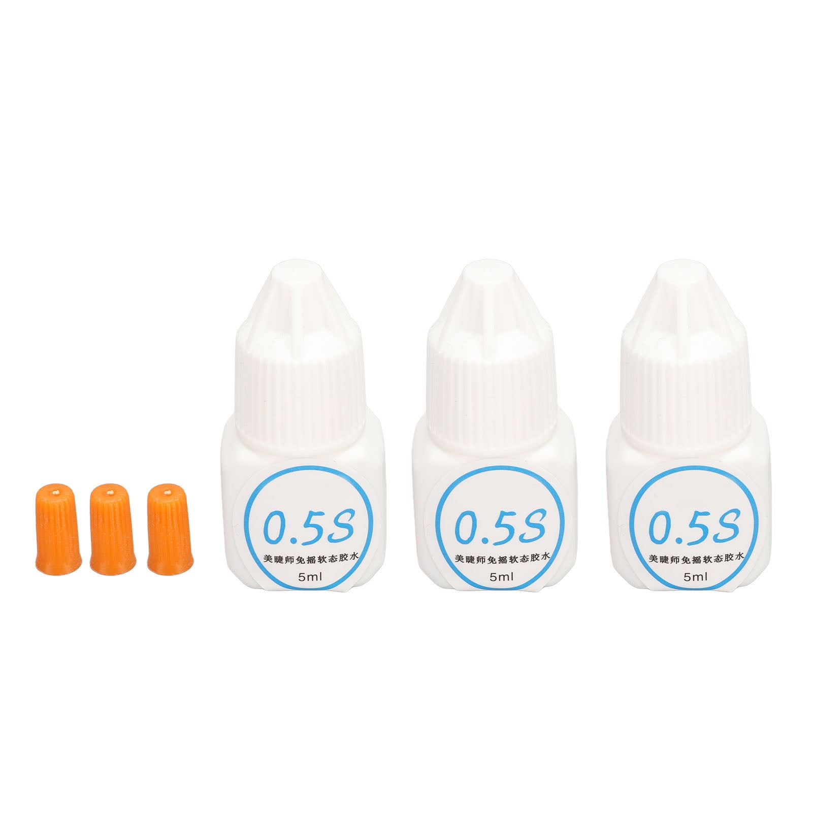 3PCS Eyelash Extensions Glue Quick Dry Strong Viscosity False Eyelash