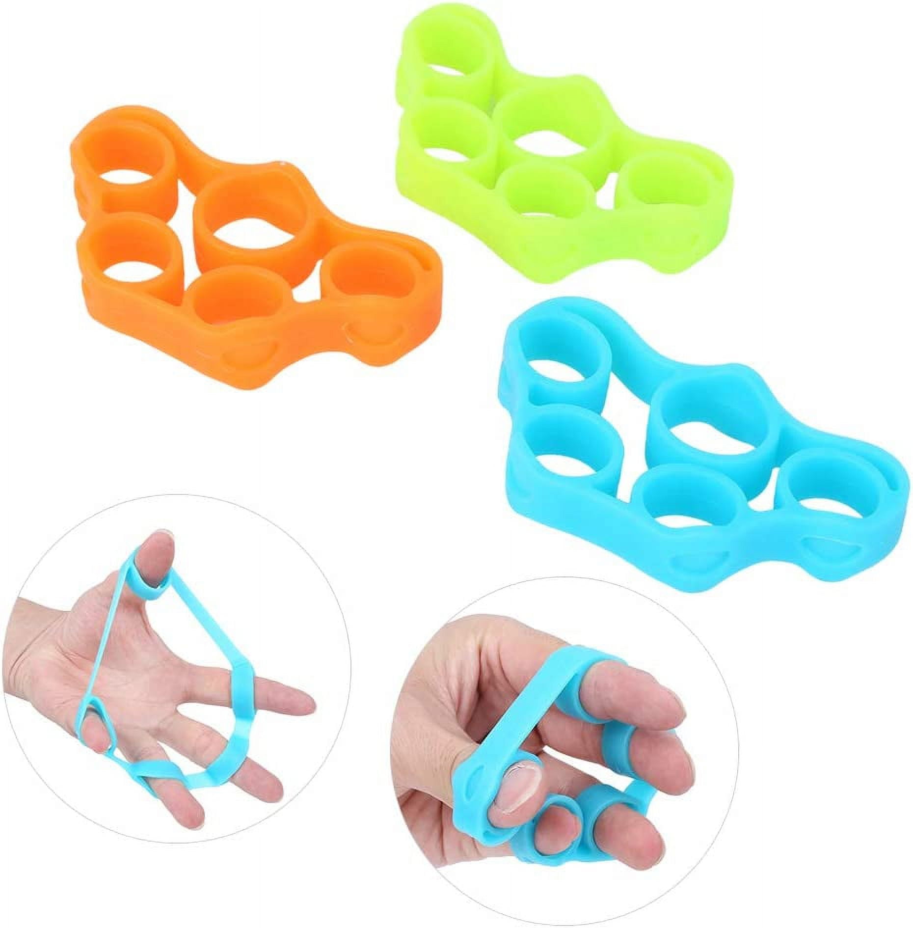 3PCS Finger Strengthener,Finger Grip Strength Trainer,Trainer Gripper Set For Arthritis,Carpal