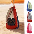 3PCS Foldable Toy Storage Bag, Large Capacity Sea Shell Bags for Beach ...