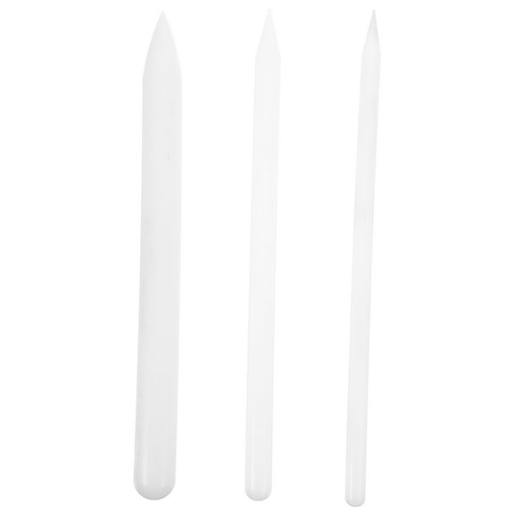 3PCS Fondant Cake Tools Silicone Rolling Pin Nonstick Decorating Pastry Carving Shaping Stick