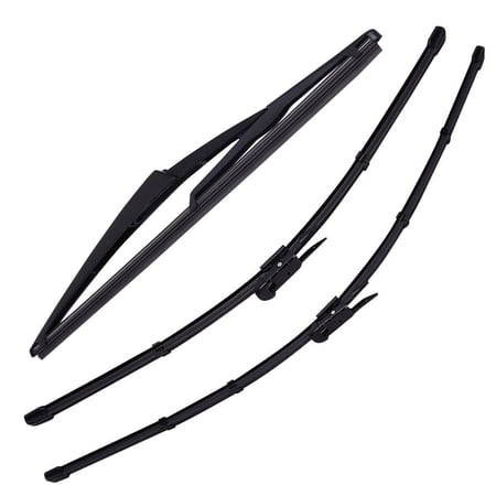 3PCS Front Rear Windshield Window Wiper Blade for Mercedes-Benz GL320 ML350 R350