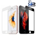 3PCS Full Cover Tempered Glass for iPhone 7 8 6 6S Plus SE 2020 Screen