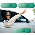 thumbnail image 1 of 3PCS Funny Car Decal, NOGIS 10 x 2.72 Inches Band-Aid Shape Giant Car Bumper Sticker for Car Damage, Large Bandage Vinyl Decal, Auto Scratch Cover Sticker,Cars Bandaid Stickers for Dent (Green), 1 of 7
