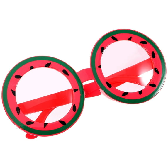 3PCS Funny Watermelon Sunglasses Kids Glasses Tropical Party Glasses Hawaiian Themed Accessories for Summer Beach Parties and Photo Booth Props
