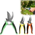 thumbnail image 1 of 3PCS Garden Pruning Shears-7.5 Inch Stainless Steel Pruning Snips,Garden Scissors Handheld for Gardening Cutting Flower Tree Trimming Tools (3), 1 of 6