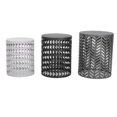 thumbnail image 1 of 3PCS Garden Stools Cylindrical Metal Stool Set for Outdoor Patio Terrace Decoration, 1 of 1