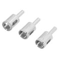 3PCS Glass Hole Opener 22mm Alloy Steel Ceramic Hole Cutter for Glass