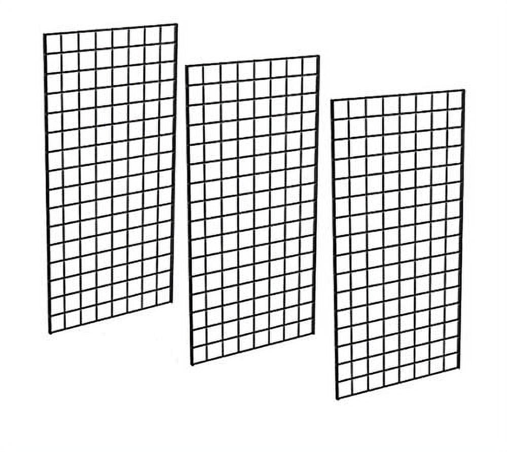 (3PCS) Grade Gridwall Panels Heavy Duty Grid Panel For Any Display, 2