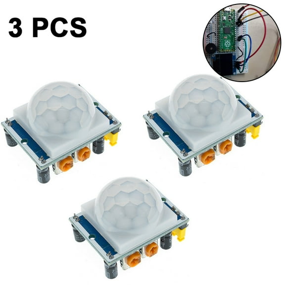 3PCS HC-SR501 PIR Motion Sensor Infrared IR Sensor Human Body Detector Module