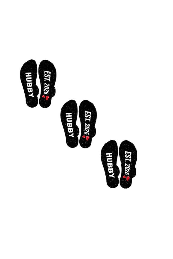 3PCS I Love My Wife Socks Funny Husband Gifts for Anniversary Stocking Stuffers for Dad, Mom, Grandpa & Sister, Valentine's Day, Wedding gift