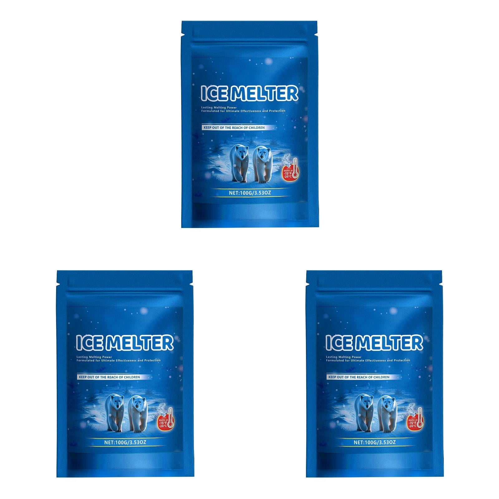 3PCS Ice Melt,Snow Salt Ice Melt for Concrete,Sidewalk Salt for Ice ...