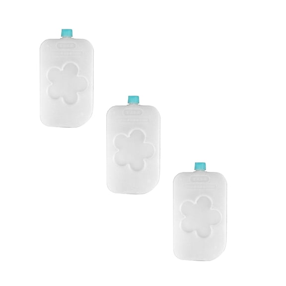 3PCS Ice Packs for Swamp Cooler,Ice Blocks for Portable Air Conditioner Fan,Long-Lasting Reusable Freezer Packs for Quick Cooling,Portable Freezer Blocks for Home and Outdoor Use,6.5x3.54x1.18 Inch