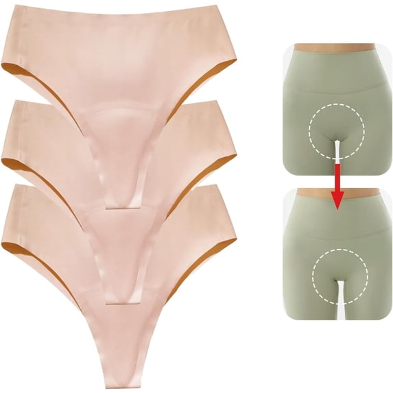 Invisible Camel Toe Thong No More Camel Toes & Front Wedgies Anti Wedgie Thong Seamless No Wedgie Protective Thong