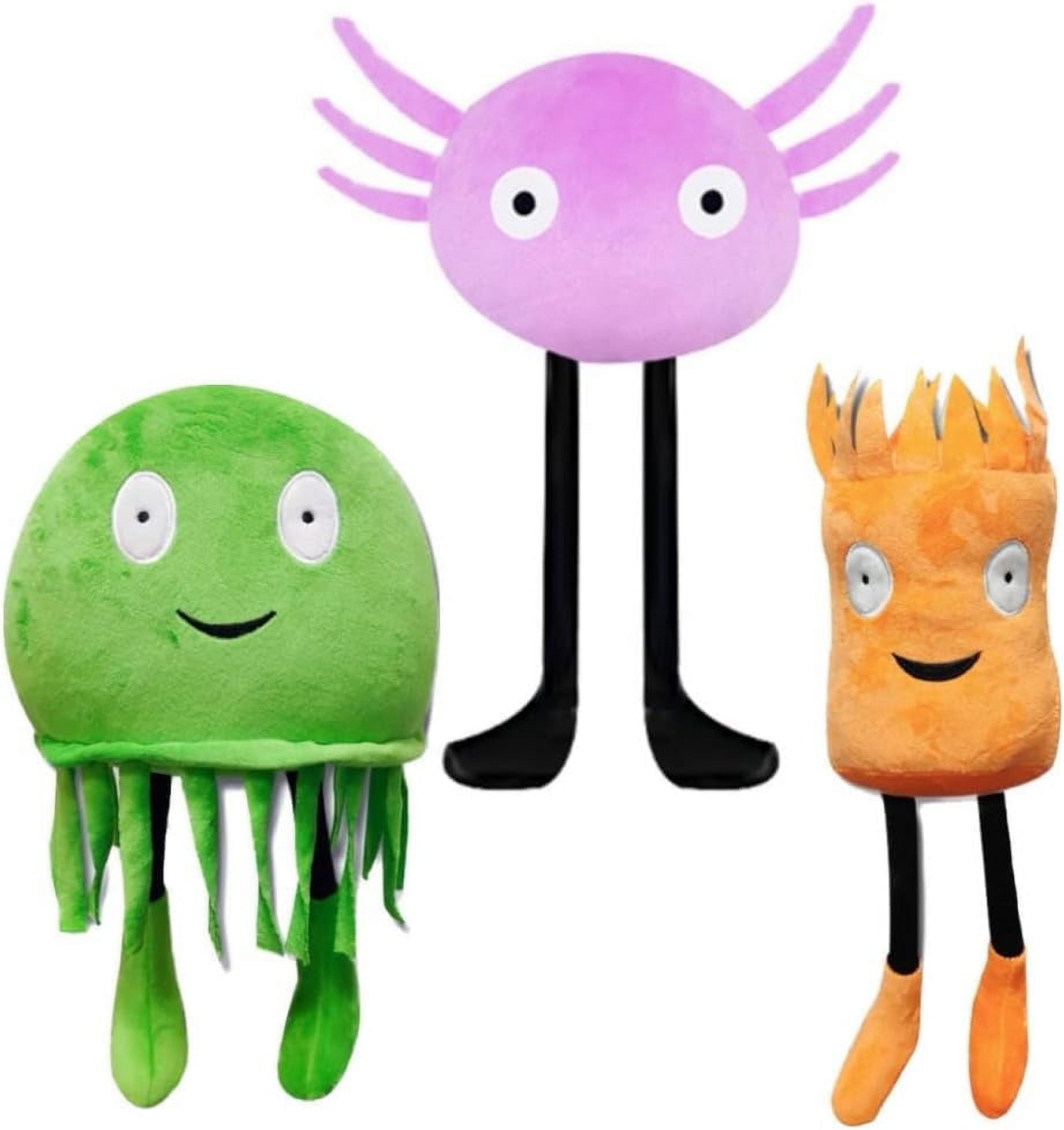 3PCS Kinitopet Plush Kinito Pet Plush Sam The Sea Anemone Kinito The 3PCS Kinitopet Plush Kinito Pet Plush Sam The Sea Anemone Kinito The