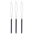 thumbnail image 1 of 3PCS/LOT Stainless Steel Beading Needle Threading String/Cord Jewelry Tool Beads Jewelry Needle Making, 1 of 9