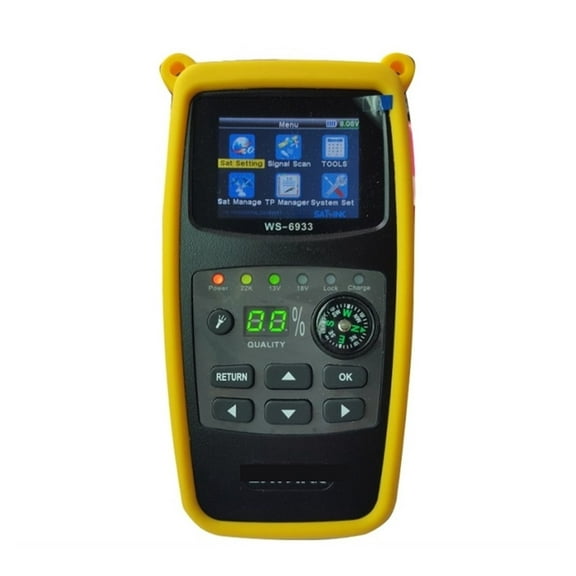 3PCS/LOT WS-6933 Satellite Finder DVB-S2 FTA CKU Band Satlink Digital Satellite Finder Meter WS 6933 Free Shipping ,Easy to Use