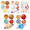 thumbnail image 1 of 3PCS Layered Planet Painting Stencils 8.3x11.7inch Plastic PET Planet Pattern Stencil for Painting Earth Saturn Mars Star Drawing Template, 1 of 7