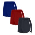 thumbnail image 1 of 3PCS Lightweight Workout Shorts Solid Color Shorts For Casual Loose Comfy Elastic Waist Yoga Athletic Short Pants Trendy Beach Shorts on Clearance,Multicolor L, 1 of 7