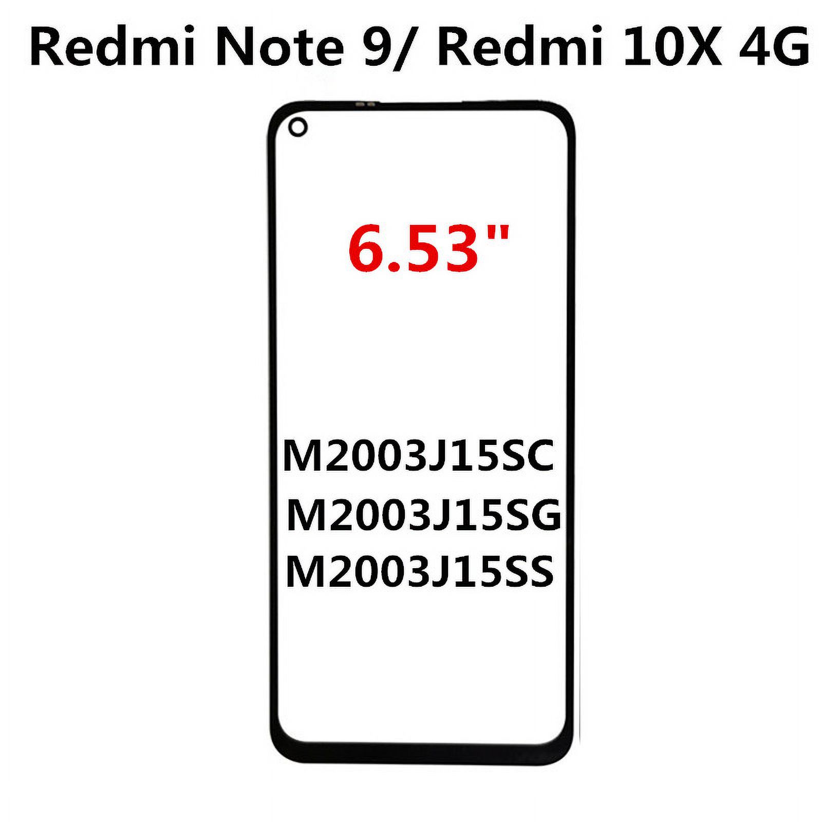 3PCS/Lot Front Screen For Xiaomi Redmi Note 5 6 7 8 9 10 Pro Max 11