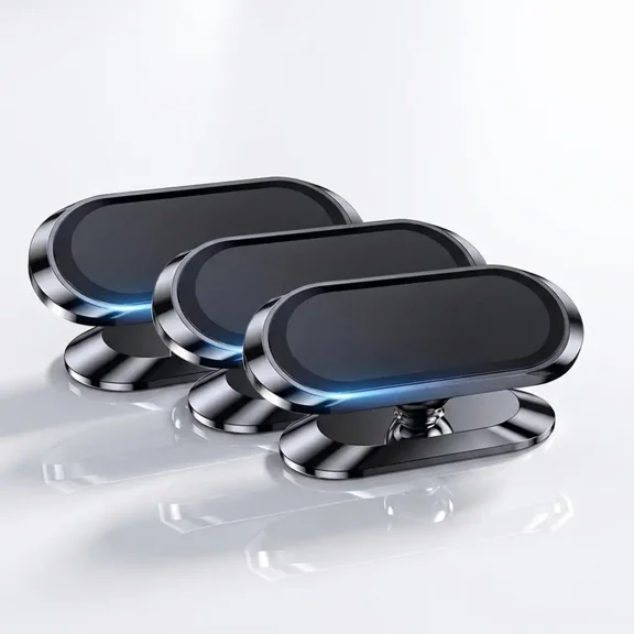 3PCS Magnetic Phone holders to tablet mounts Car Phone Holder 3Pcs Car magnetic Phone holder Mount Universal Suction Cup Navigation Support Adjustable 360 Rotation for Automotive Supplies