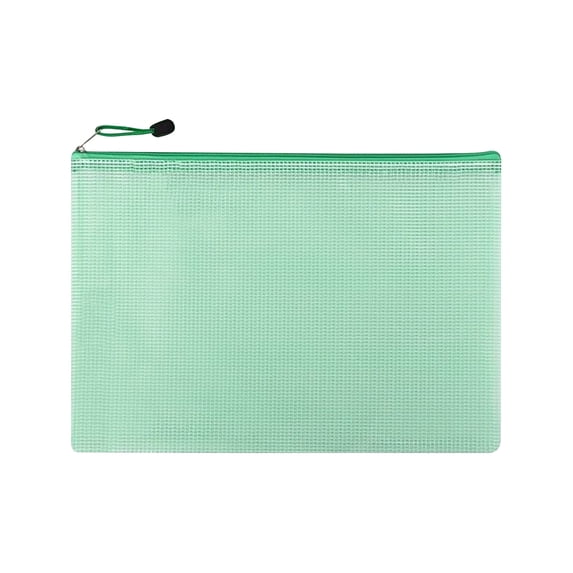 3PCS Mesh Document Bag,A4 Zipper File Bags,Transparent Mesh Pencil Case,Large-Capacity Storage Pencil Bag,Nylon File Pouch,Multipurpose for Travel,Board Game,Puzzles,Office,And Home Organize