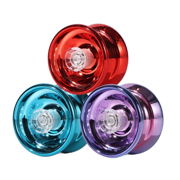 3PCS Metal Yoyo for Beginners to Advanced Players, Durable Alloy String Trick Yoyo with Stable Balance, Ideal Gift for All Ages