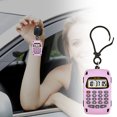 thumbnail image 1 of 3PCS Mini Calculator 8 Digits Calculator with LCD Display,Pocket Size Calculator,Small Calculator Lightweight & Practical Cute Calculator Keychain Student Calculator,For Office,Home,School, 1 of 9
