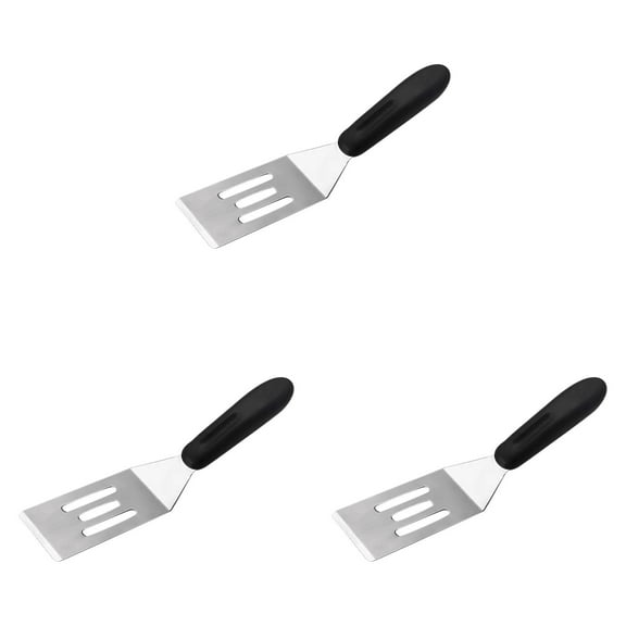 *3PCS Mini Kitchen Spatula A Metal Spatula For Serving And Turning For Pancakes Desserts Cookies Eggs Or Small Pans