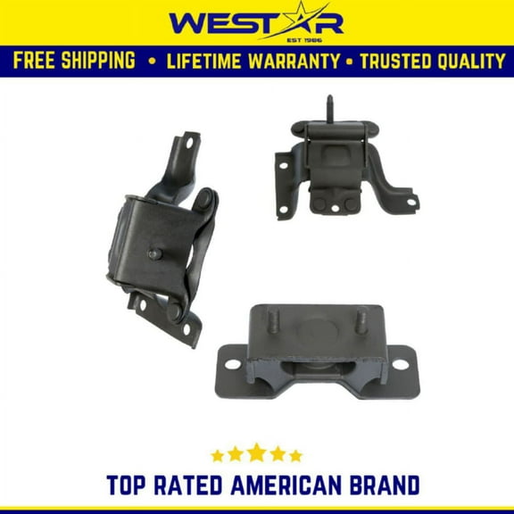 3PCS Mount Set Compatible for Compatible ford Crown Victoria/Lincoln TownCar/Mercury Marquis Marauder Replaces 3025 3024 3038