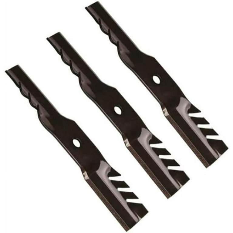 3PCS Mulch Blades For John Deere ZTrak Z365R Z515E Zero Turn