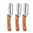thumbnail image 1 of 3PCS Multi Functional Premium Vegetable Peeler with Wooden Handle and Bottle Opener, Stainless Steel Blade Kitchen Tool for Fruit Potato Pumpkin Papaya, 1 of 7