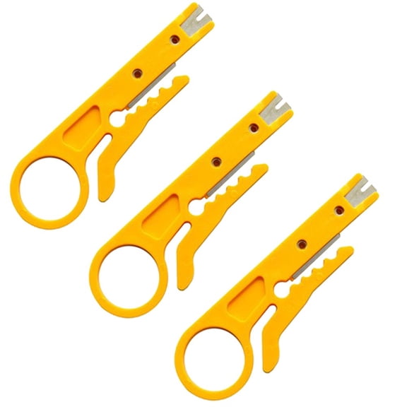 3PCS Multi function Electric Stripping blade Rimper Plier Cable Wire Striper