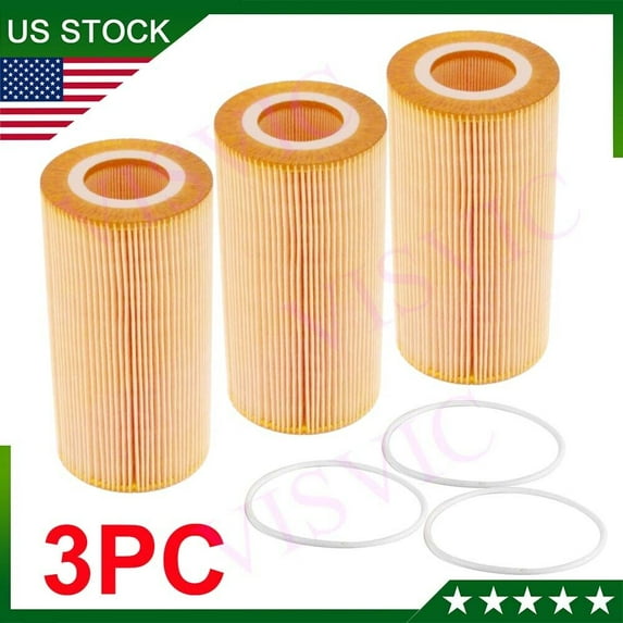 3PCS New For DAF LP6043, LF16233, P550812 1948921PE Engine Oil Filter Kit