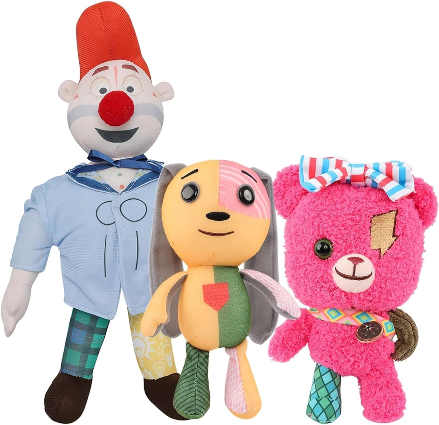 3PCS New Lost Ollie Plush Toys, Cute and Funny Cartoon Character Lost