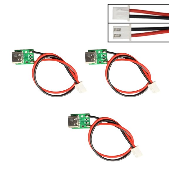 3PCS PH2.0 Equipment Compatible Type C Adapter With XH2.54 Spacing For Secure Connection PH2.0 Optonal