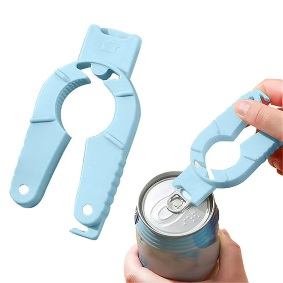 3PCS Plastic Bottle Cap Opener, New Multi Function Bottle and Can Opener, Cap Seal Remover for Plastic Caps