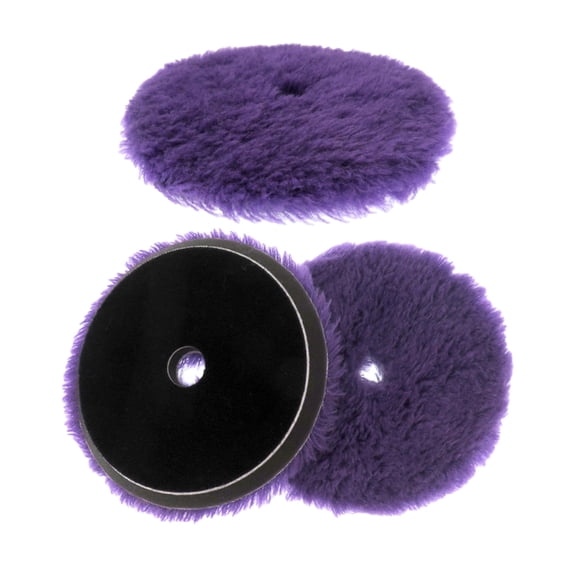 3PCS Premium Car Polishing Pad Buffing Disc With Enhancing Durability For Scratch Less Finish Wood Metal Automotive Use