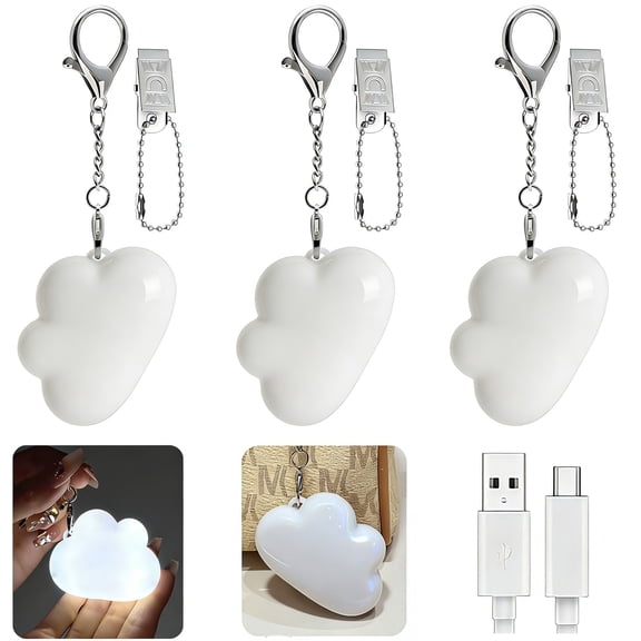 3PCS Purse Glow Light LED Automatic Sensor Form Purse Lamp Mini Touch Activated Handbag Light Portable Night Light for Women Girls Purse Accessories