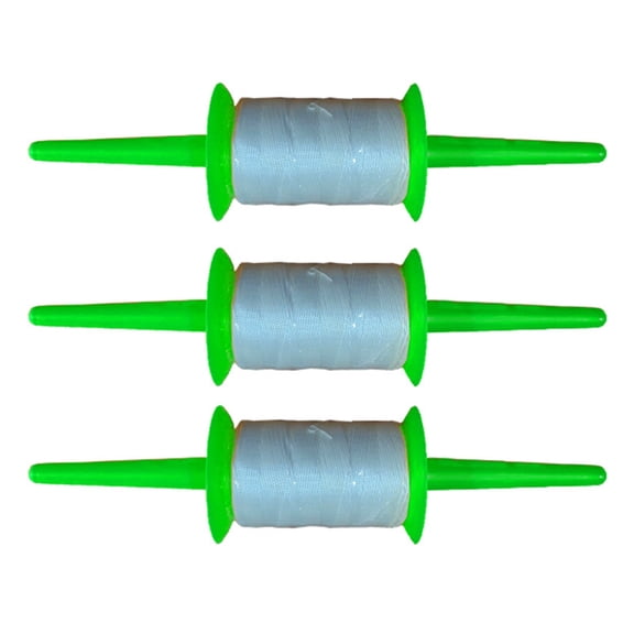 3PCS Quick Winding 150M Kites String Reel AntiTangle Design Kites Spool with Strength String for Coastal Adventures