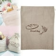 thumbnail image 1 of 3PCS Reusable Linen Bread Bags For Sourdough & Artisan Bread Storage Eco-Friendly Cloth Bags For Homemade Bread, 1 of 9