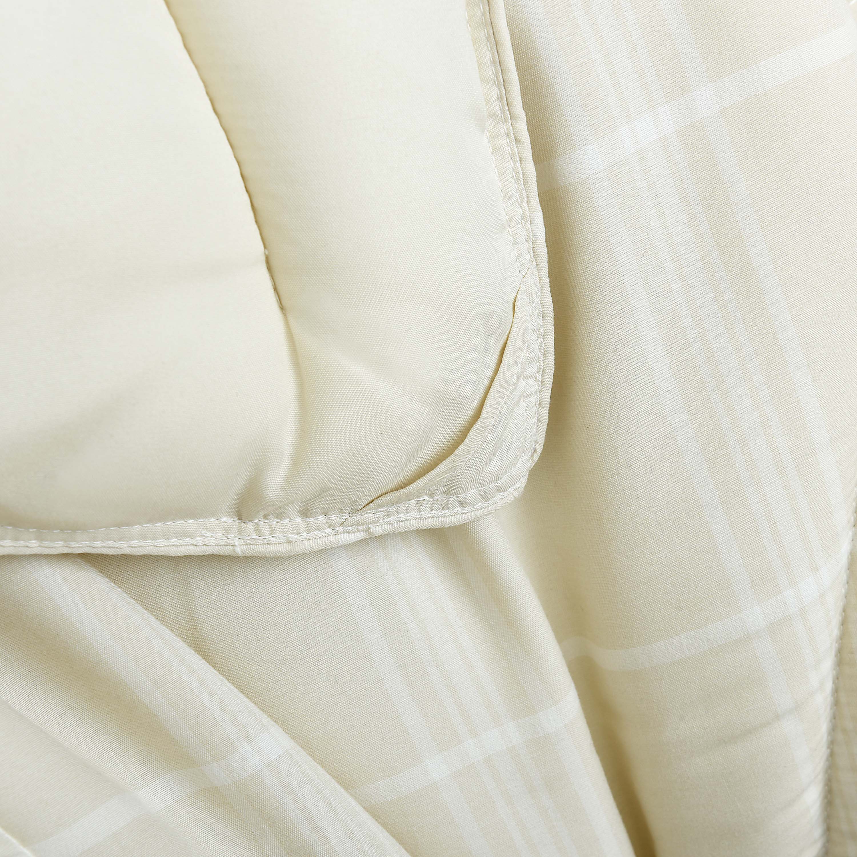 Checked Pattern Comforter 3PCS Reversible Check Pattern Comforter Set Cationic Dyeing Bed Set ...