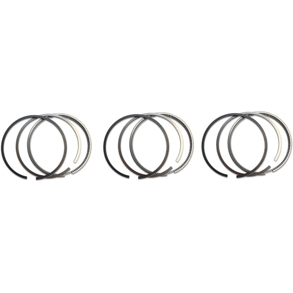 3PCS S3L Piston Rings For Mitsubishi S3L S3L2 Engine For Peljob EB250 EB300 EB306 Excavator For Loader MM25T MM30CR MM30T Tractor STD piston Rings set 31A17-07100 31A1707100